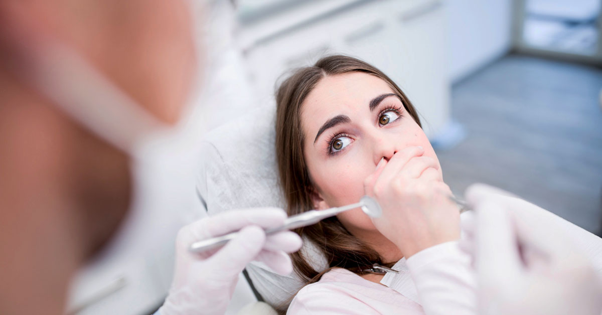 how manage being scared and stressed at the dentist