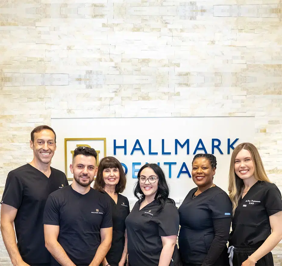 dental team at hallmark dental brentwood